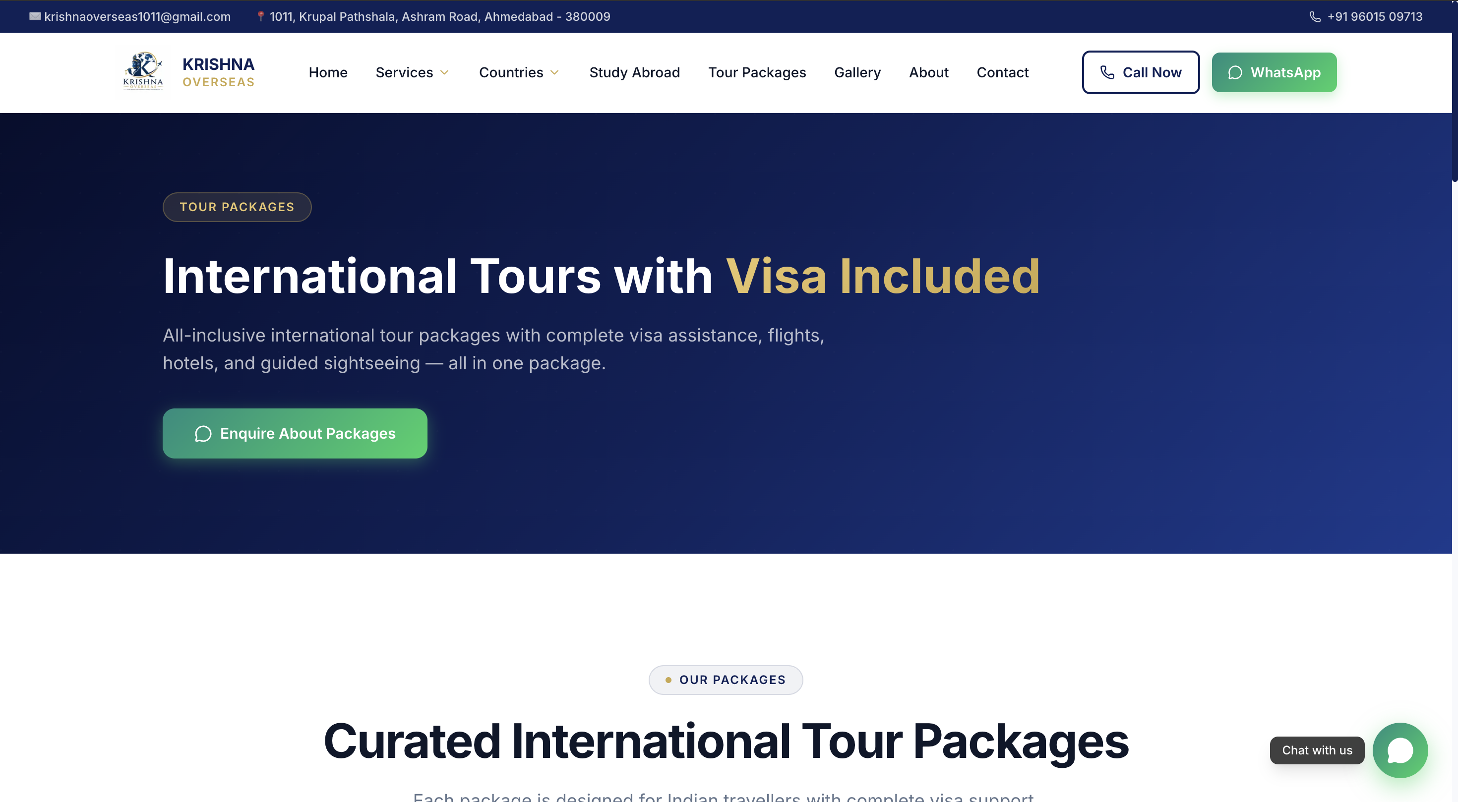Tour & Travel Visas